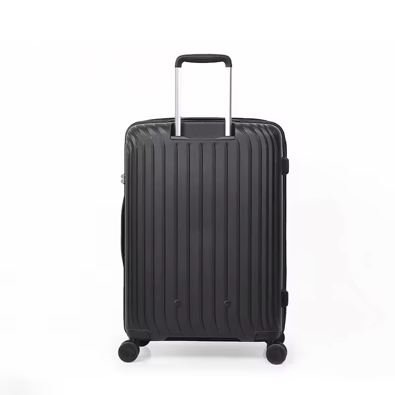 Goby London GB-2401 light gray luggage set with 4 wheel spinner