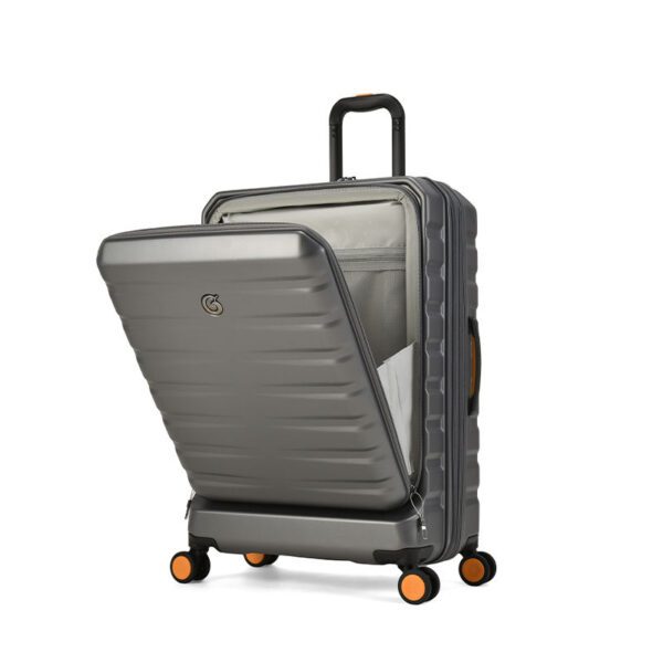 Goby London GB-2413 purplish red luggage বাংলাদেশে lightweight PC suitcase TSA lock সহ