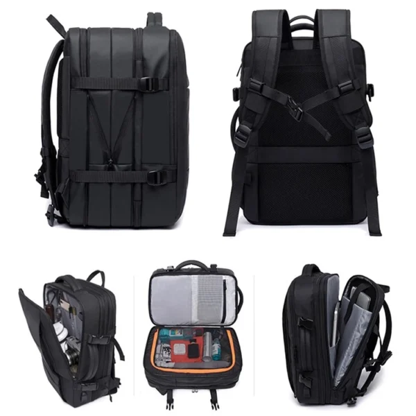Large capacity backpack