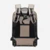 Arctic Hunter LG00861 Trolley Backpack Khaki back view – avoid uncomfortable straps