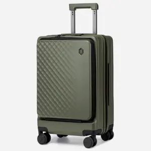 Arctic Hunter LGX002 black hard shell luggage with TSA lock and 41L capacity